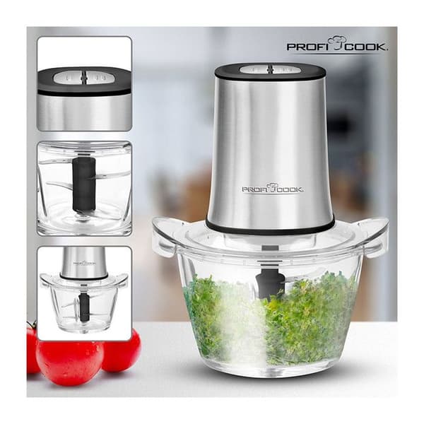 Hackare - PROFICOOK - PC-MZ 1150 - 400 Watt - Rostfritt stål