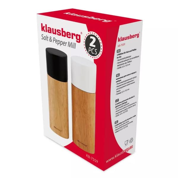 PEPPAR- OCH SALTKVARNSSET KLAUSBERG KB-7559