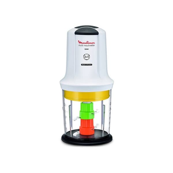 Hachoir - Moulinex - Multimoulinette AT723110 - 6 i 1 - Vit - Liten Hushållsapparat Vit