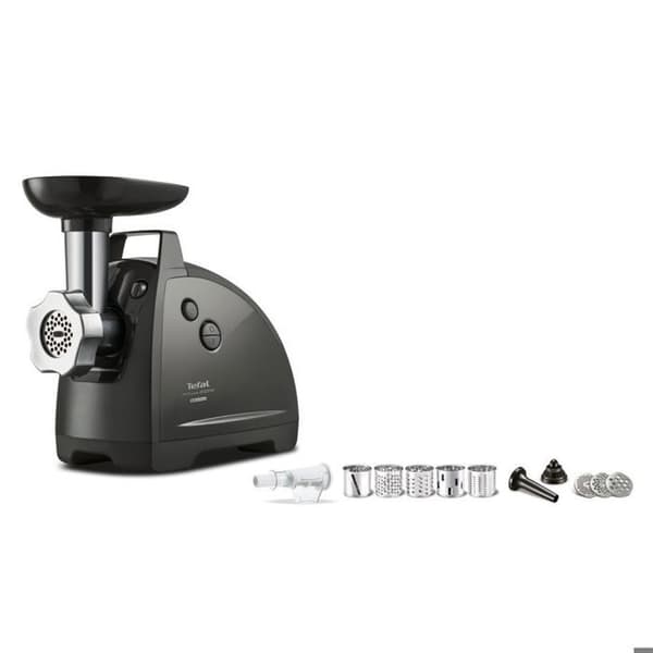 Köttkvarn Tefal NE685838, 2000W, 2,3kg kött/min, 5 tillbehör, svart.