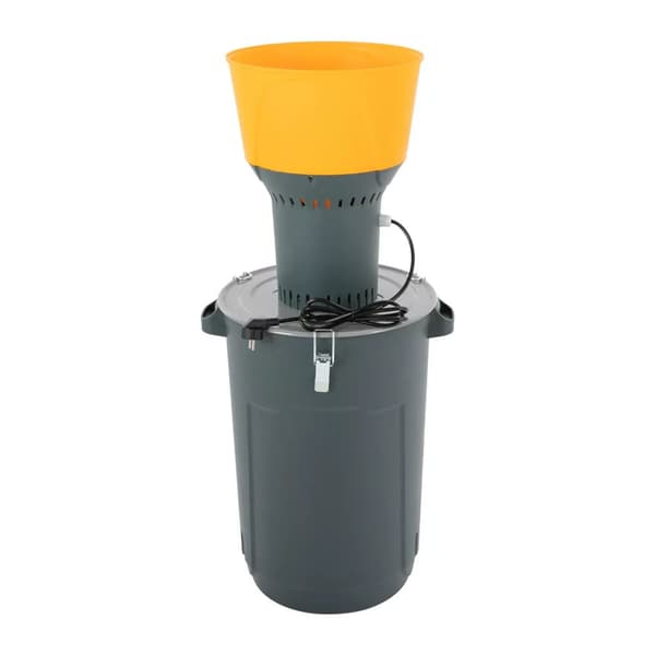 Elektrisk Kornmølle, 1300W Effekt, 60L Kapacitet, 5 Si,grå