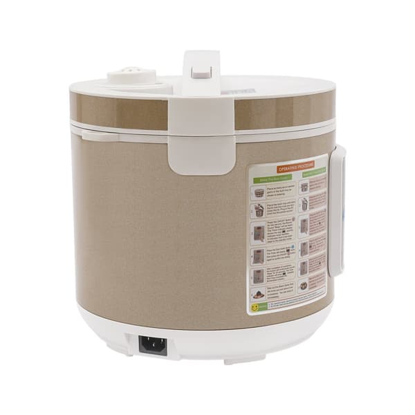 Svart Vitlök Fermentator, 5L Kapacitet, Anpassningsbar Fermenteringstid, Effektiv Uppvärmning
