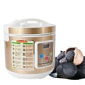 Miniatyrbillede 1 af 4: Sort Hvidløg Fermentator, 5L Kapacitet, Tilpasselig Fermenteringstid, Effektiv Opvarmning