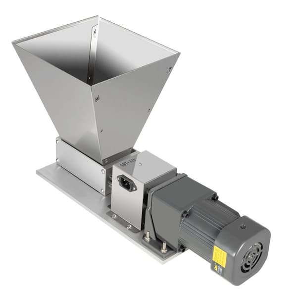 Elektrisk Kornmølle, 4L Kapacitet, 20kg/t Malerate, Rustfrit Stål Konstruktion,Sølv