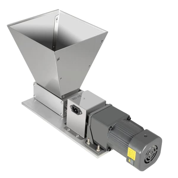 Elektrisk Kornmølle, 4L Kapacitet, 20kg/t Malerate, Rustfrit Stål Konstruktion,Sølv