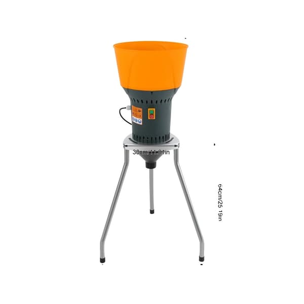 Elektrisk Kornmølle, 1300W Effekt, 400kg/t Malekapacitet, 5 Malefiltre,B 1300W 50L
