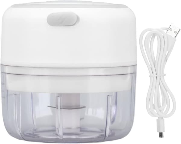 Bomclap USB ladattava sähköinen valkosipuli murskas - ruostumattomasta teräksestä Mini Food Chopper valkosipulia, sipulia, vihanneksia, ympäristöystäv