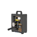 Miniatyrbild 1 av 4: Manuell hydraulisk värmepressmaskin, 300W effekt, 5 ton tryck, dubbla värmeplattor