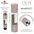 Miniatyrbild 3 av 5: PEPPAR- OCH SALTKAFFEBURK BERLINGER HAUS BH-8579 TAUPE