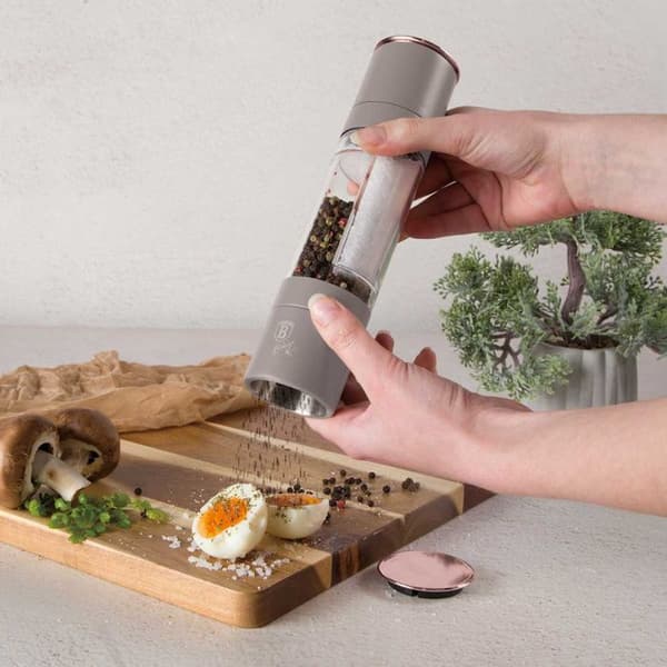 PEPPAR- OCH SALTKAFFEBURK BERLINGER HAUS BH-8579 TAUPE