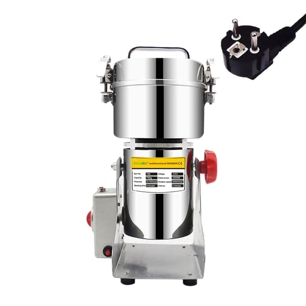 Elektrisk Kaffekværn, 2500W Kraft, Rustfri Stål Holdbarhed, Sikkerhedsfunktioner,700G 220V EU Stik
