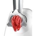 Miniatyrbillede 6 af 6: Kødhakker - BOSCH - MFW2514W SmartPower - Hvid - 1500 W blokeret motor - 1,7 kg/min - 2 kødhakkeri - rivejern/skærer