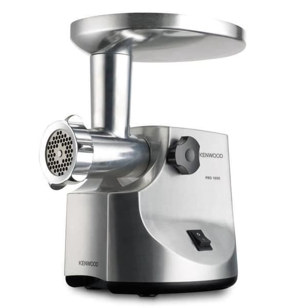 Köttkvarn - KENWOOD - MG516 - 1600 W - Borstad metall - Tillbehör ingår