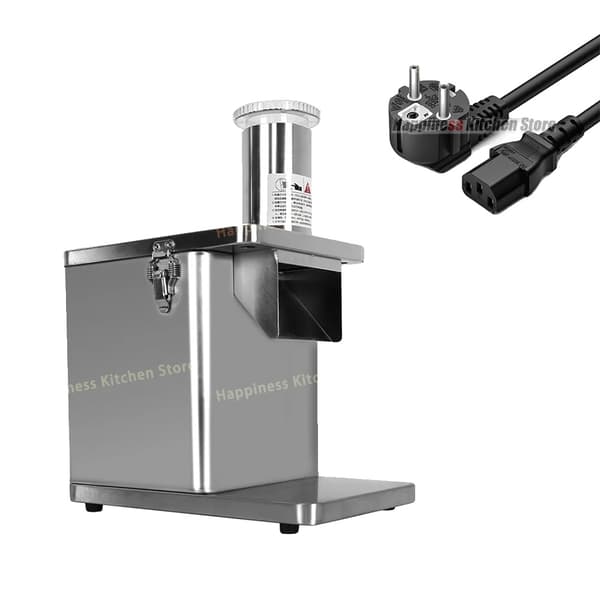 Grøntsagsskærer, Rustfrit stål, 5 blade,220V 50hz EU-stik