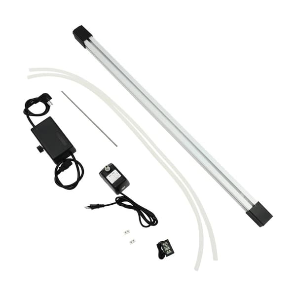 Elektrisk Akrylbøjer, 1000W Kraft, Justerbar Temperatur, Holdbar Aluminium Konstruktion,Metallic