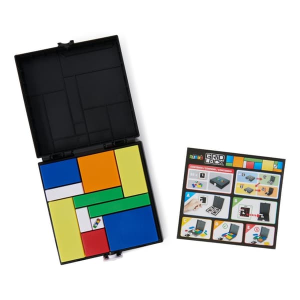 Rubiks Gridlock brætspil puslespil