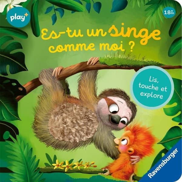 Ravensburger play+, Er du en abe ligesom mig?, Bog, Tidlig barndom, baby