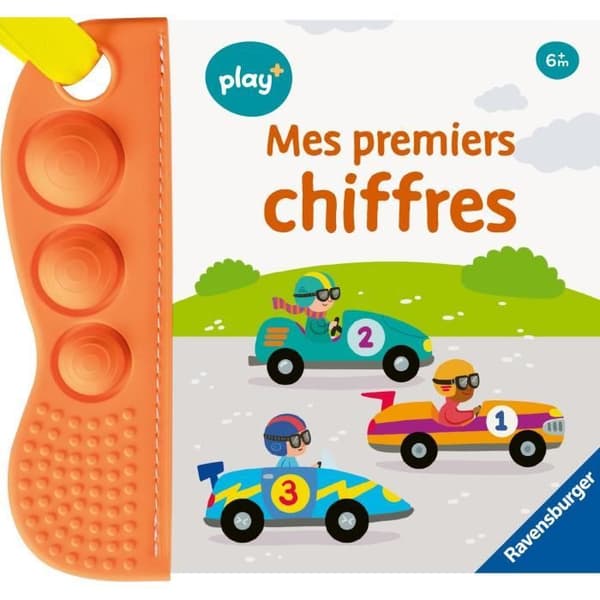 Ravensburger play+, Flip & pop - Mina första siffror, Bok, Första åldern, bebis