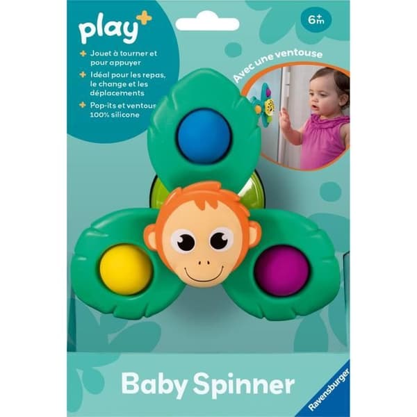Ravensburger play+, Babysnurra - Orangutang, 6-36 månader, Tidiga år, Bebis
