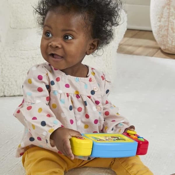Fisher-Price-Skratta & Lär-Min Spin-N-Ride Lärkonsol HNL50