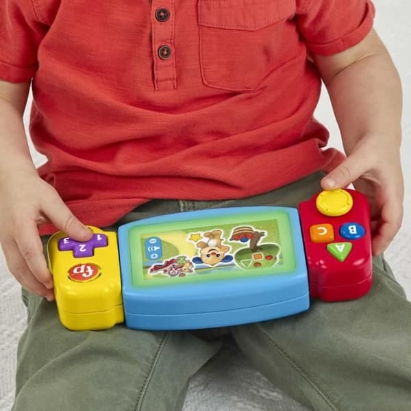 Fisher-Price-Skratta & Lär-Min Spin-N-Ride Lärkonsol HNL50