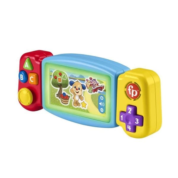 Fisher-Price-Skratta & Lär-Min Spin-N-Ride Lärkonsol HNL50