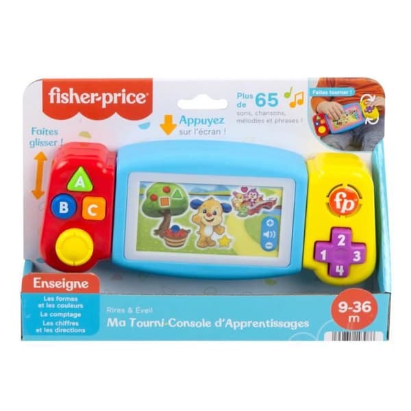Fisher-Price-Skratta & Lär-Min Spin-N-Ride Lärkonsol HNL50