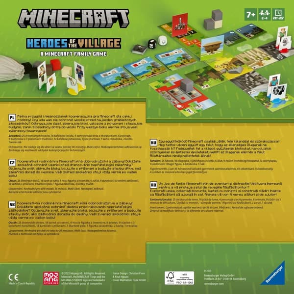 RAV Minecraft-spil til børn Red Landsbyen 20936