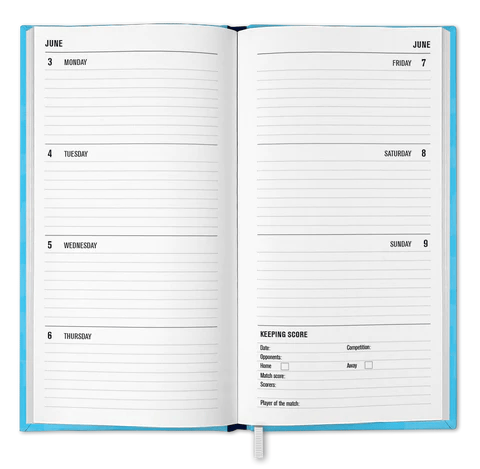 Manchester City Fc - Manchester City Fc 2024 Slim Diary