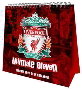 Liverpool Fc - Liverpool Fc 2024 Desk Easel