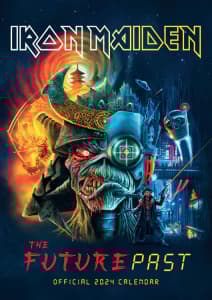 Iron Maiden Iron Maiden 2025 A3 Calendar CDON