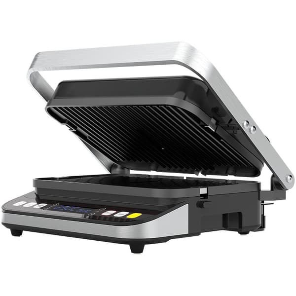 AENO ''Electric Grill EG1: 2000W, 3 heating modes - Upper Grill, Lower Grill, Both Grills  Defrost, Max opening angle -180°, Temperature regulation, T