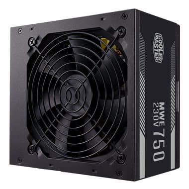 Cooler Master MWE 750 White 230V - V2 power supply unit 750 W 24-pin ATX ATX Black Sort