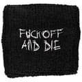 Miniatyrbilde 1 av 2: Darkthrone - Fabric Wristband: Fuck Off And Die (Loos