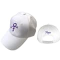 Miniatyrbilde 2 av 2: Prince - Purple Symbol Wht Baseball C