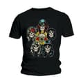 Miniatyrbilde 2 av 2: Guns N' Roses - Unisex T-Shirt: Vintage Heads (XX-Large)