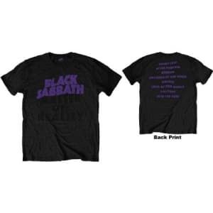 Black Sabbath - Unisex T-Shirt: Masters of Reality Album