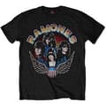 Miniatyrbild 1 av 2: Ramones - Unisex T-Shirt: Vintage Wings Photo (Lar