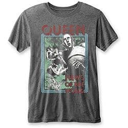 Queen - Unisex T-Shirt: News of the World (Burno