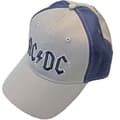 Miniatyrbillede 1 af 2: Ac/Dc - Black Logo Grey/Navy Baseball C