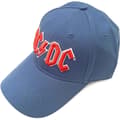 Miniatyrbillede 2 af 2: Ac/Dc - Red Logo Denim Baseball C