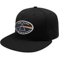 Miniatyrbilde 2 av 2: Pink Floyd - Dsotm Oval White Border Bl Snapback C