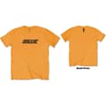Miniatyrbild 1 av 4: Billie Eilish - Racer Logo & Blohsh Uni Orange
