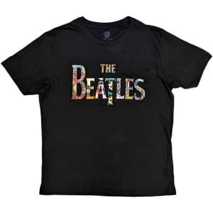 The Beatles - Logo Treatment Uni Bl L