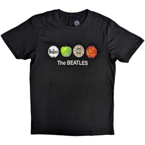 The Beatles - Apple & Drums Uni Bl XL