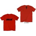 Miniatyrbilde 1 av 4: Billie Eilish - Racer Logo & Blohsh Uni Red