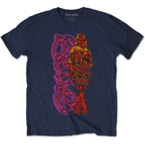 Billie Eilish - Neon Logo & Billie Uni Navy XL