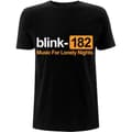 Miniatyrbillede 1 af 4: Blink 182 - Lonely Nights Uni Bl T-Shirt