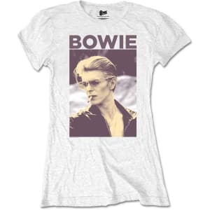 David Bowie - Packaged Smoking Lady Wht XL
