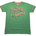 Miniatyrbilde 3 av 4: Britney Spears - Retro Text Ringer Uni Green